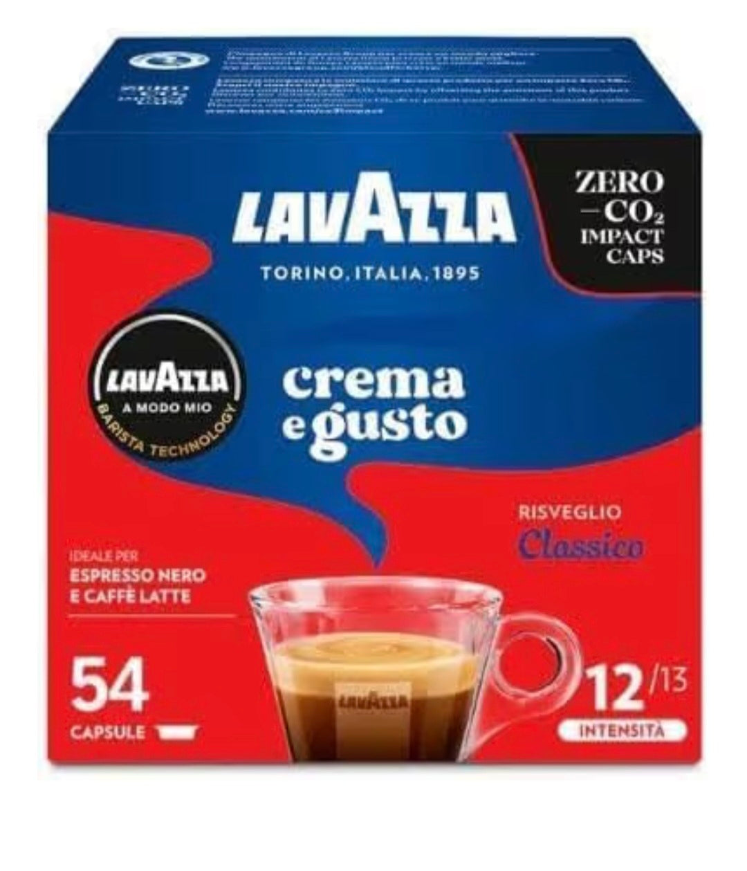 Lavazza a modo mio crema e gusto classico 54pz