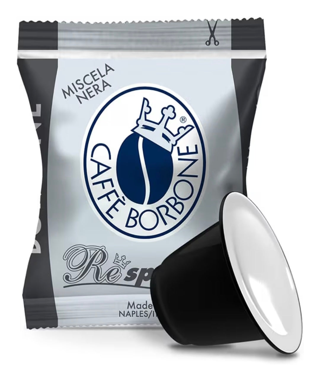 100 Capsule Compatibili con macchine ad uso domestico Nespresso®* Miscela NERA