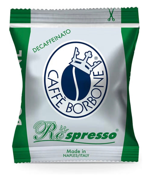 100 Capsule Borbone Compatibili con macchine ad uso domestico Nespresso®* Miscela DEK