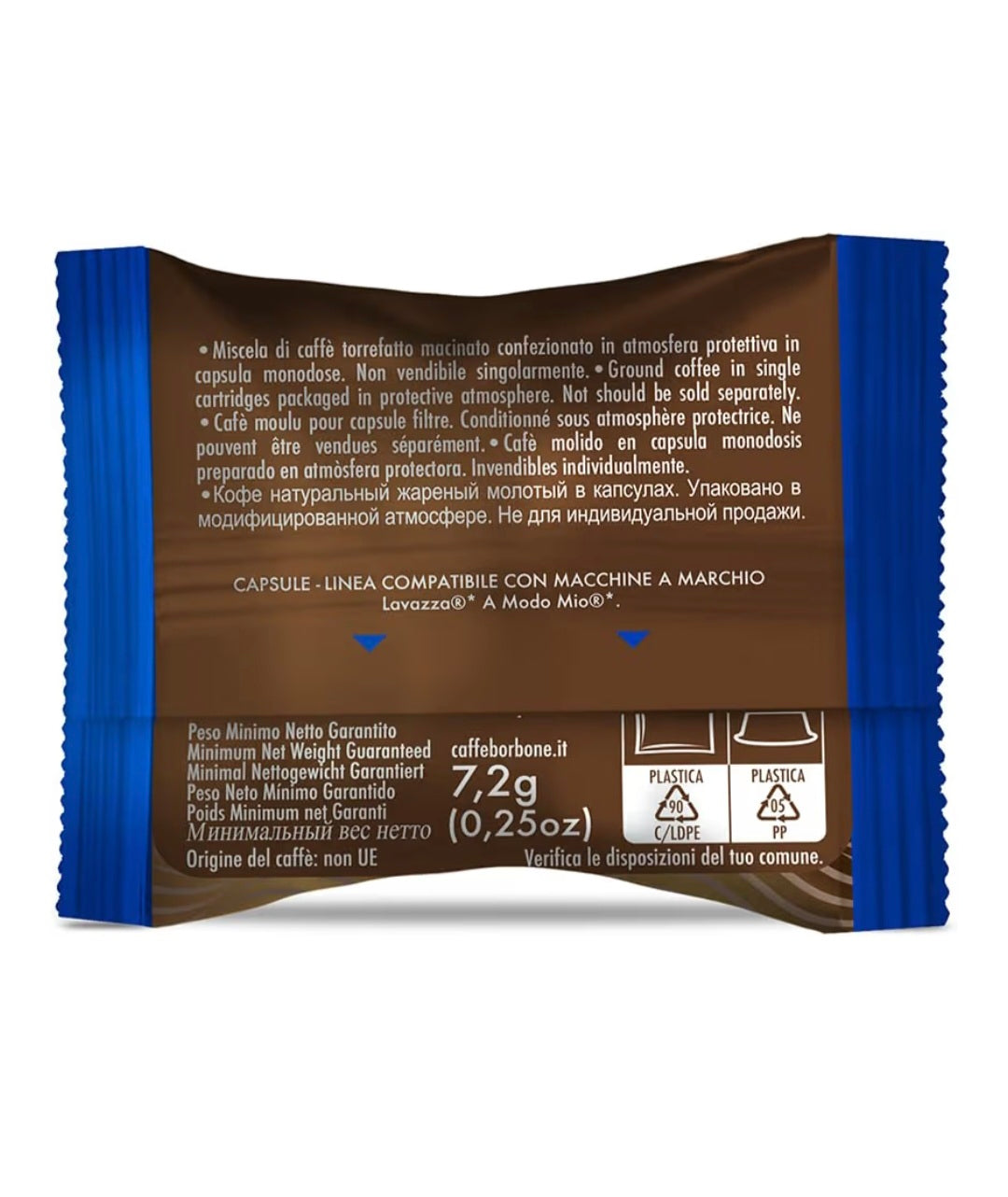 100 Capsule Borbone Compatibili Don Carlo Miscela BLU