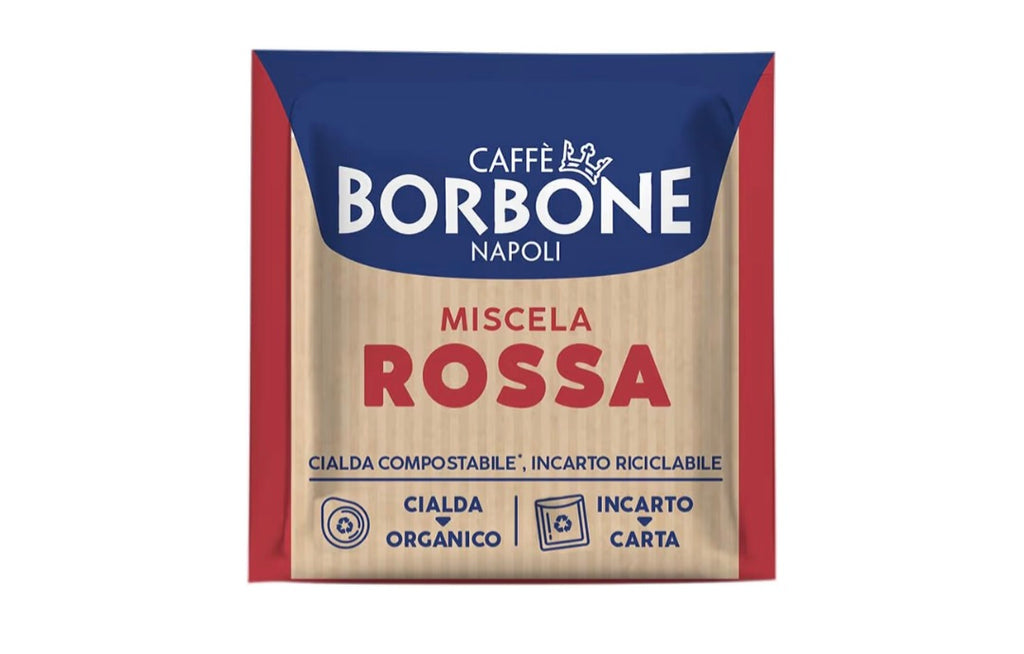 150 Cialde ESE 44 mm Caffè Borbone Miscela ROSSA