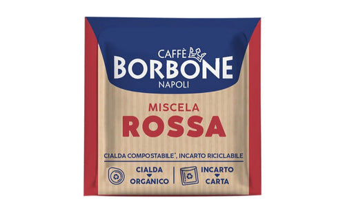 150 Cialde ESE 44 mm Caffè Borbone Miscela ROSSA
