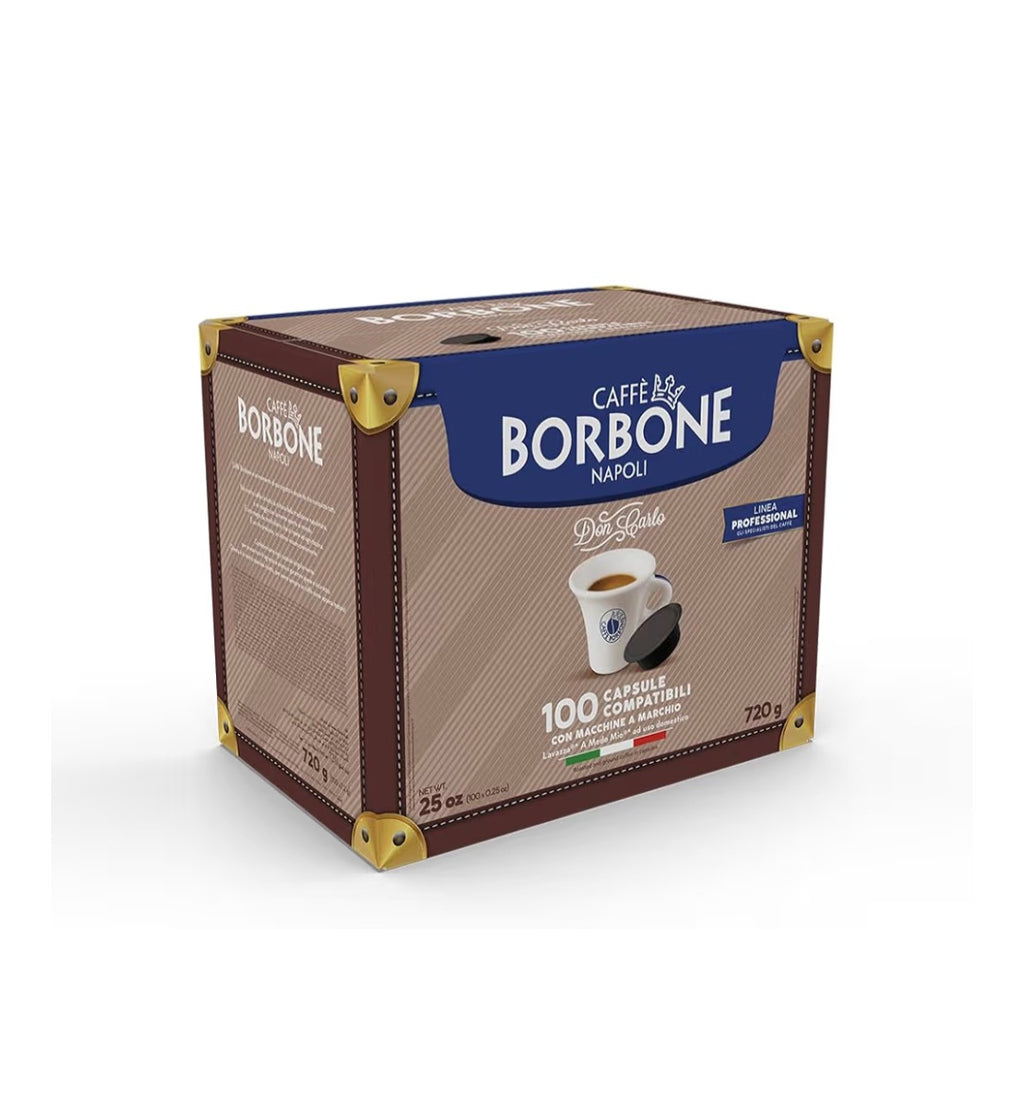 100 Capsule Borbone Compatibili Don Carlo Miscela BLU