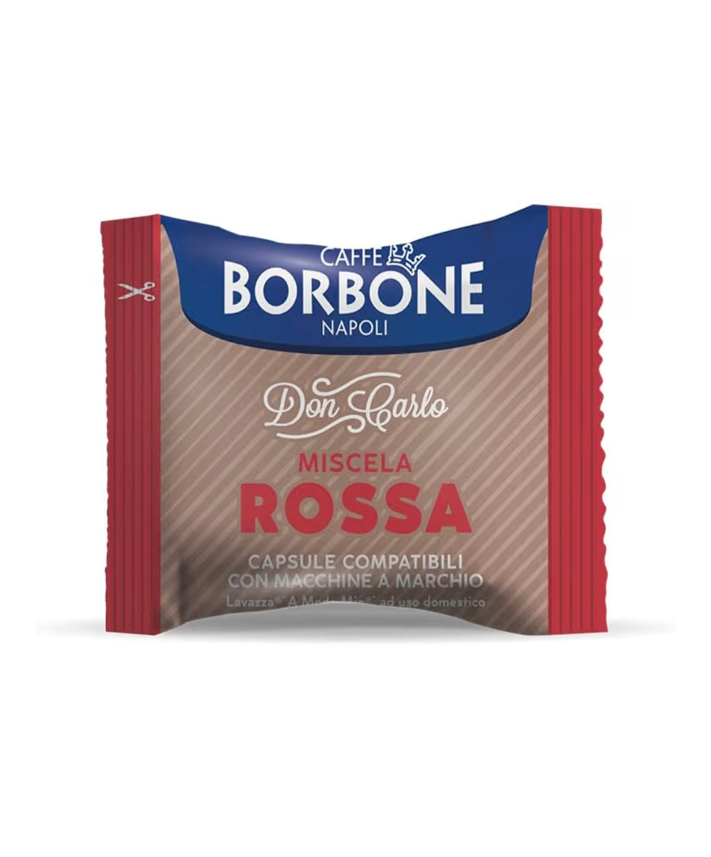 100 Capsule Borbone Compatibili Don Carlo Miscela ROSSA