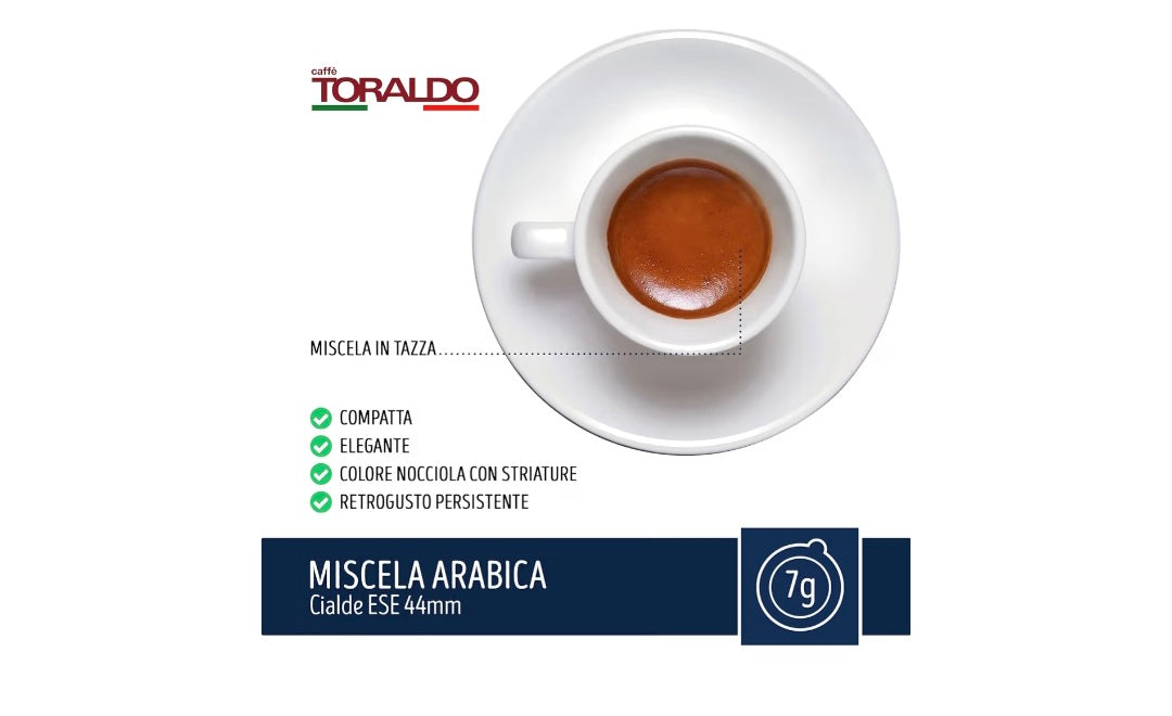 Toraldo arabica cialda 150pz