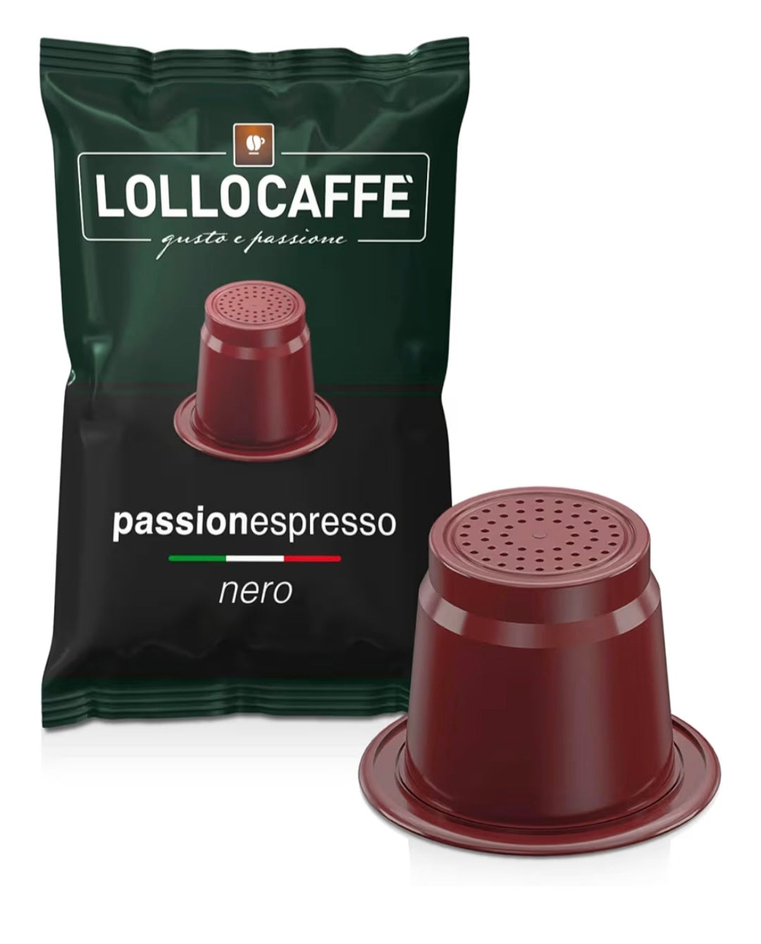 Lollo nero nespresso 100pz