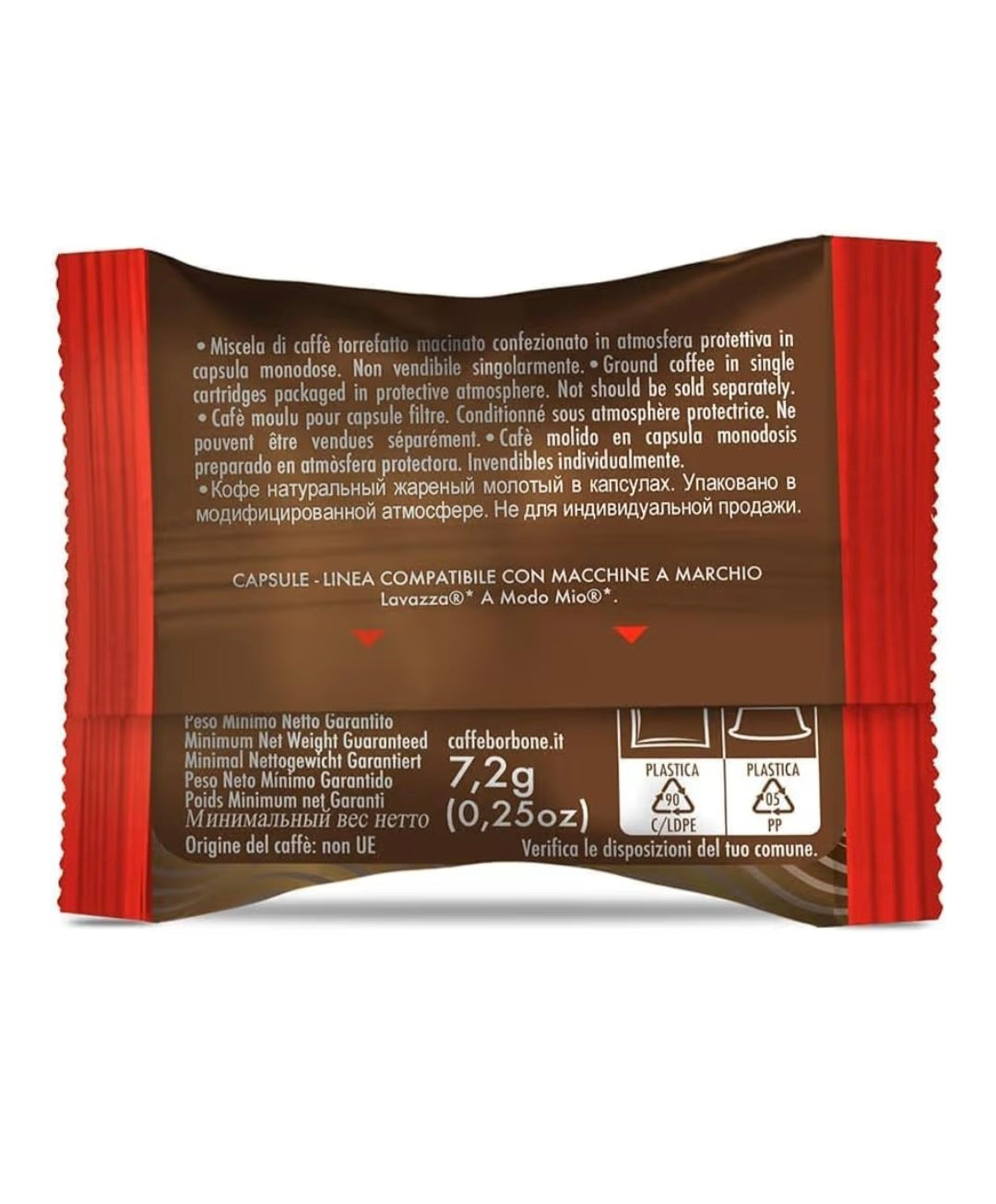 100 Capsule Borbone Compatibili Don Carlo Miscela ROSSA