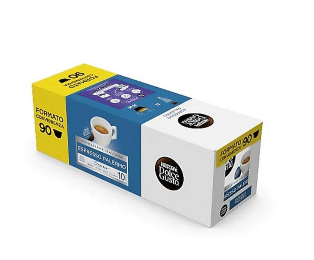 90 Capsule Nescafé Dolce Gusto Palermo Formato Convenienza