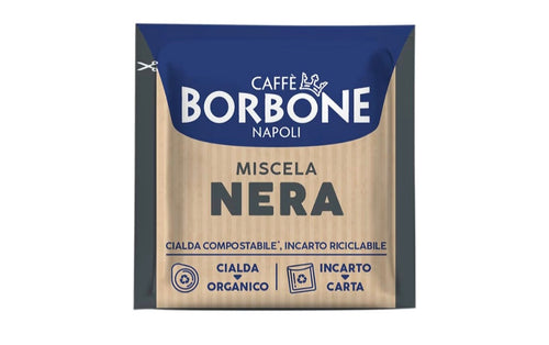 150 Cialde ESE 44 mm Caffè Borbone Miscela NERA