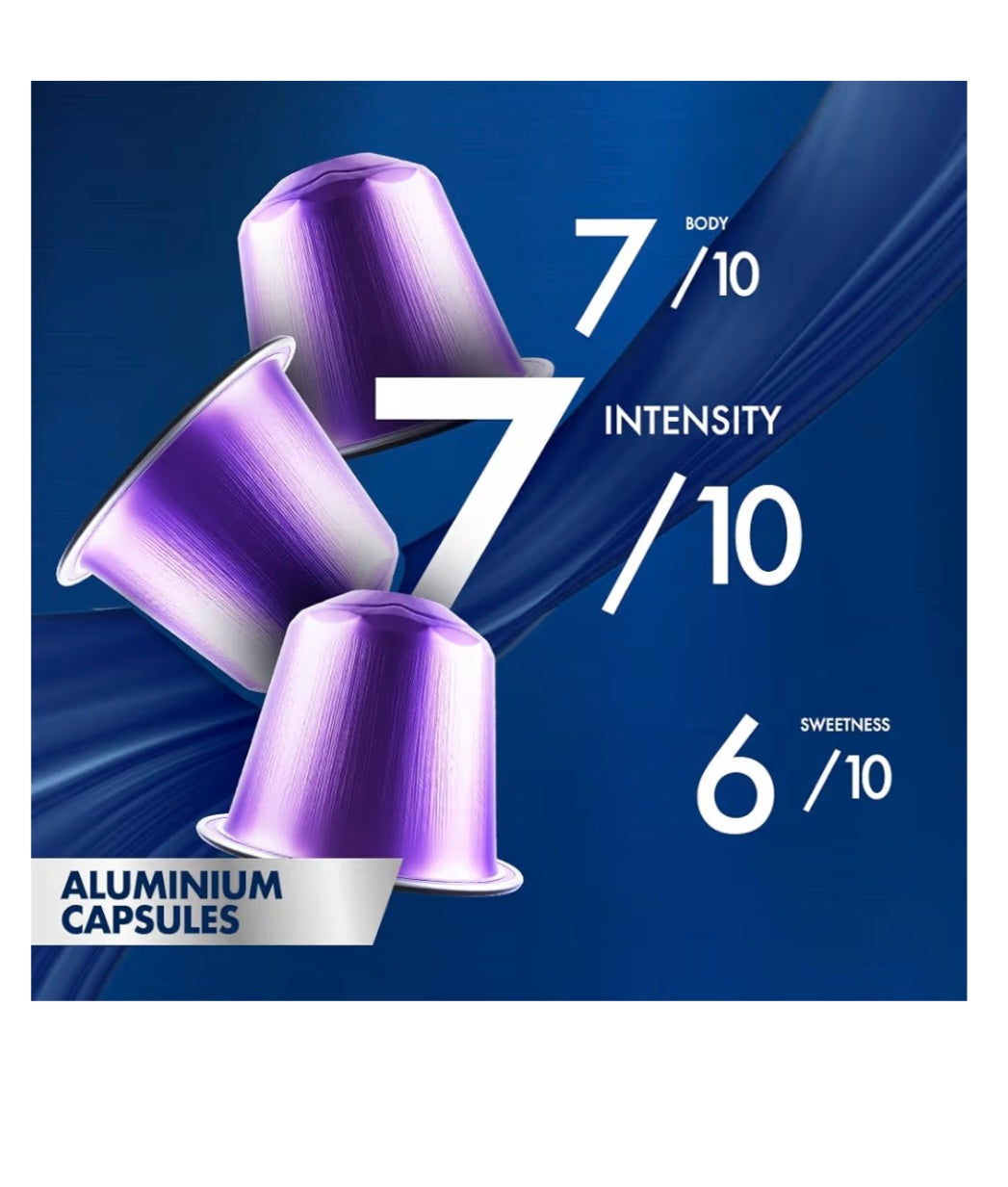 Nuove 100 Capsule in Alluminio COMPATIBILI con macchine Nespresso®* miscela Mia Napoli