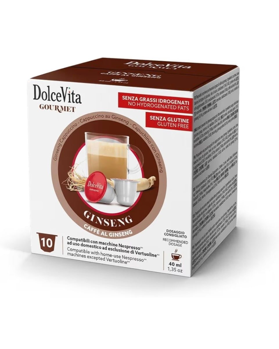 Dolce Vita Nespresso®* GINSENG DOLCE 10pz