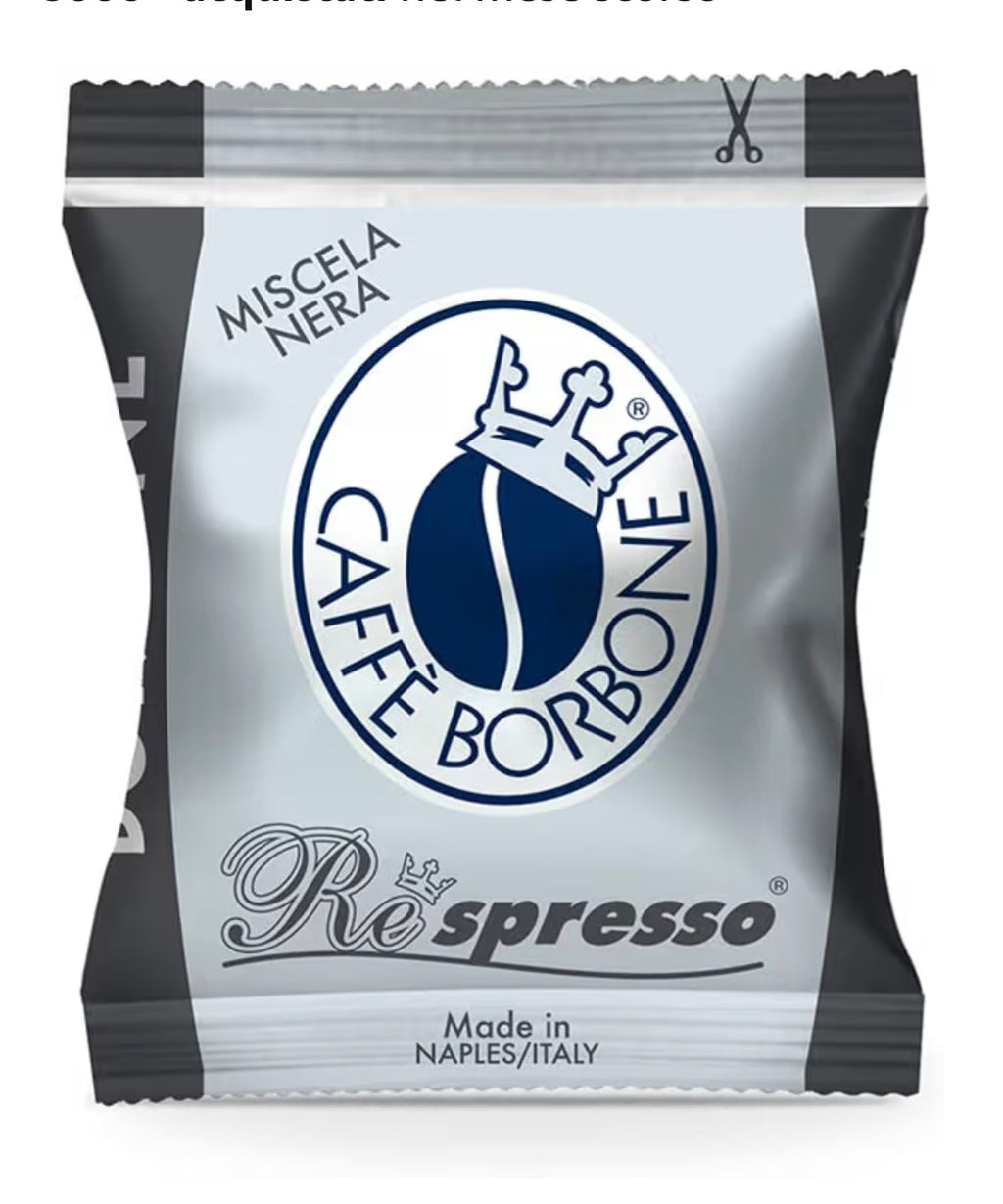 100 Capsule Compatibili con macchine ad uso domestico Nespresso®* Miscela NERA