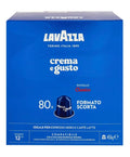 Lavazza crema e gusto in alluminio compatibile con nespresso 80pz