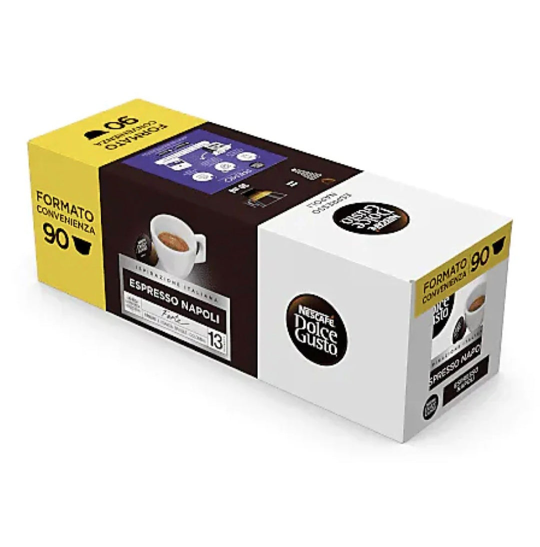 90 Capsule Nescafé Dolce Gusto Napoli Formato Convenienza