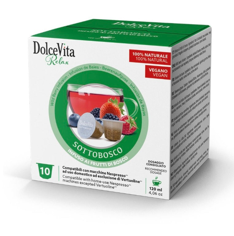 Dolce Vita Nespresso®* SOTTOBOSCO 10pz