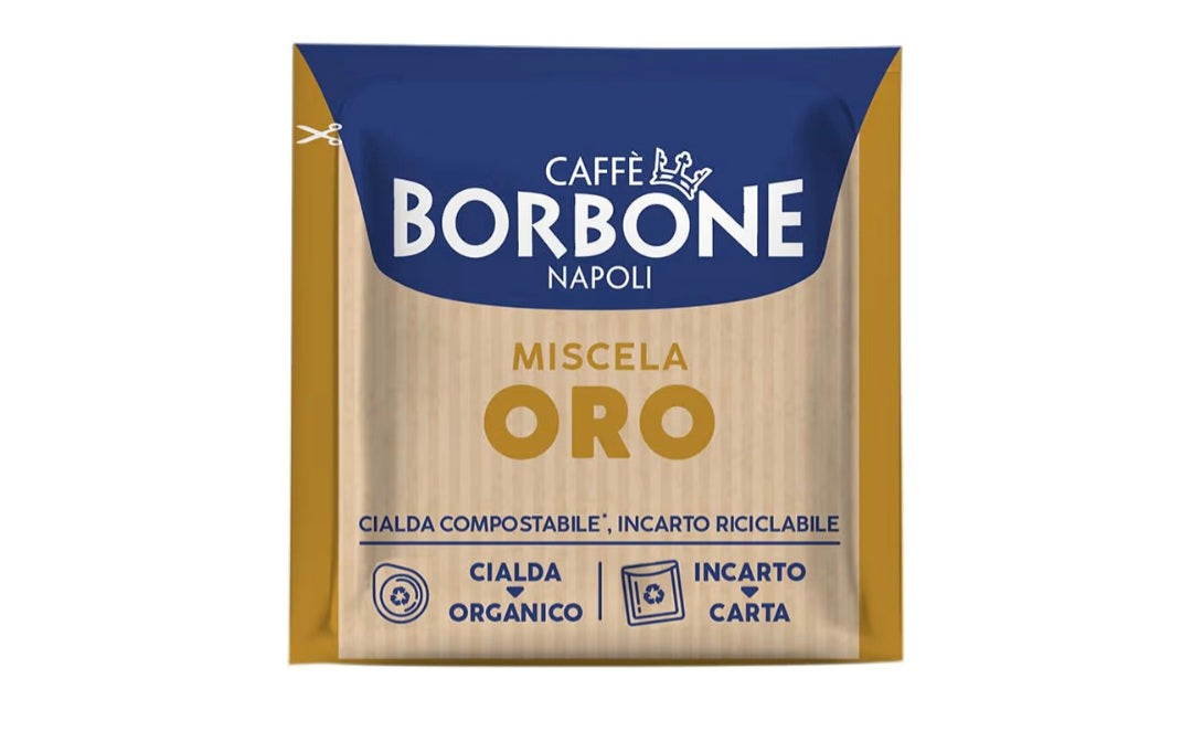150 Cialde ESE 44 mm Caffè Borbone Miscela ORO