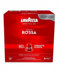 Lavazza qualità rossa in alluminio compatibile con nespresso 80pz