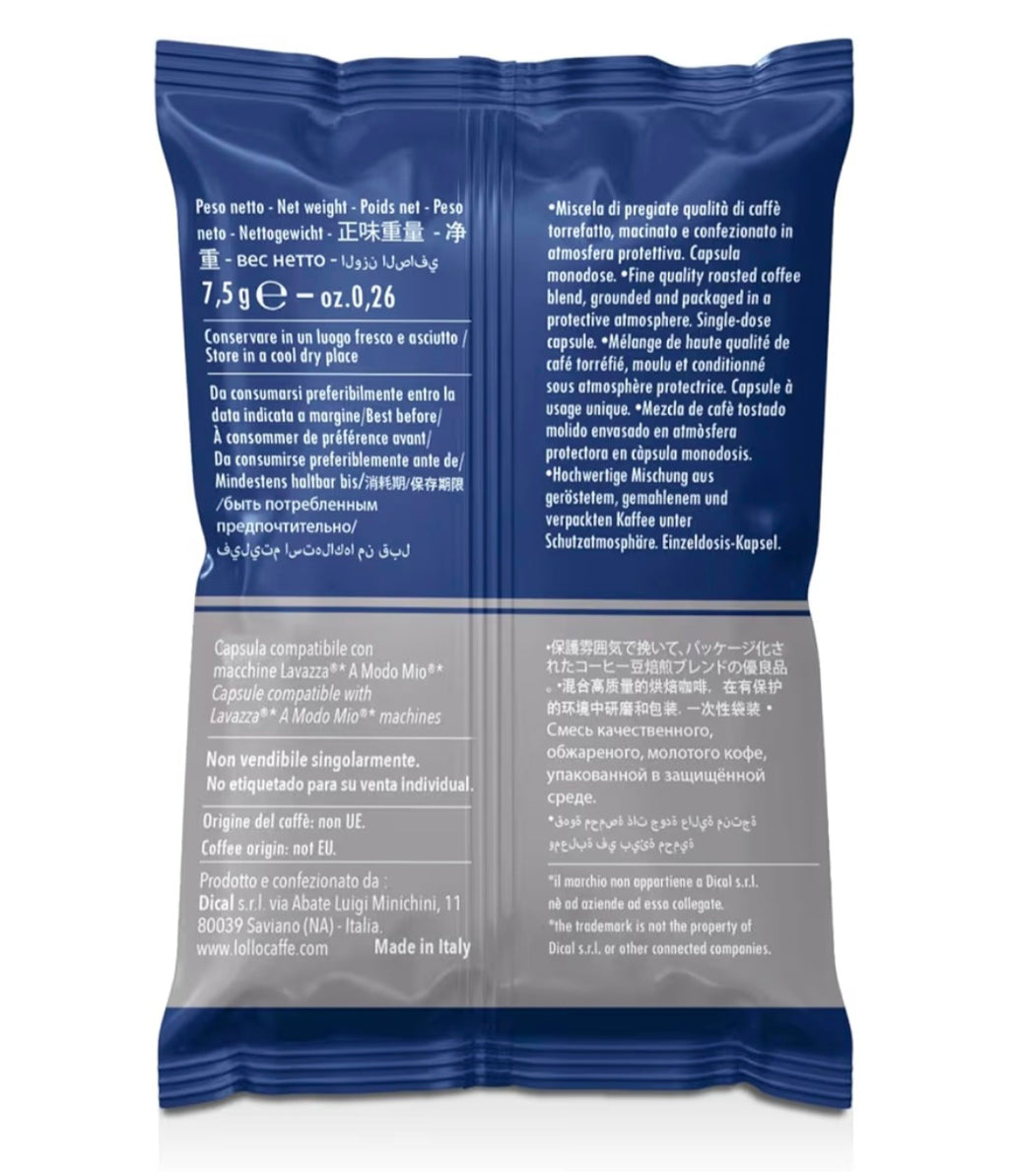 Lollo Argento lavazza a modo mio 100pz