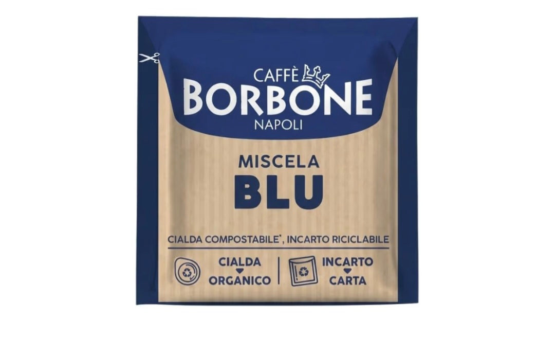 150 Cialde ESE 44 mm Caffè Borbone Miscela BLU