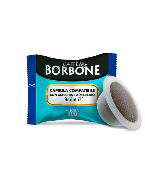 100 Capsule Caffè Borbone Compatibili Bialetti®* - Miscela BLU