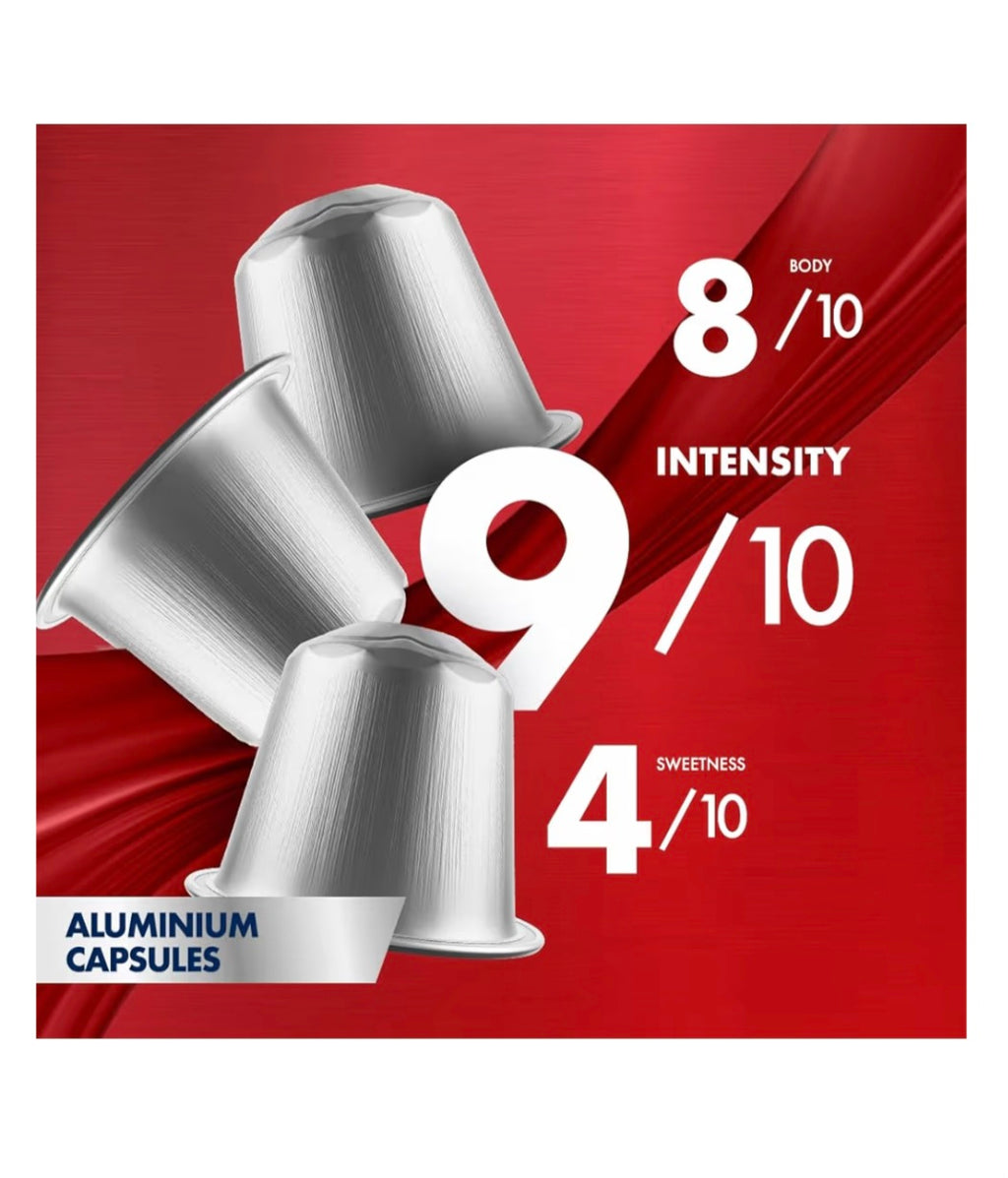 Nuove 100 Capsule in Alluminio COMPATIBILI con macchine Nespresso®* miscela Magica Palermo