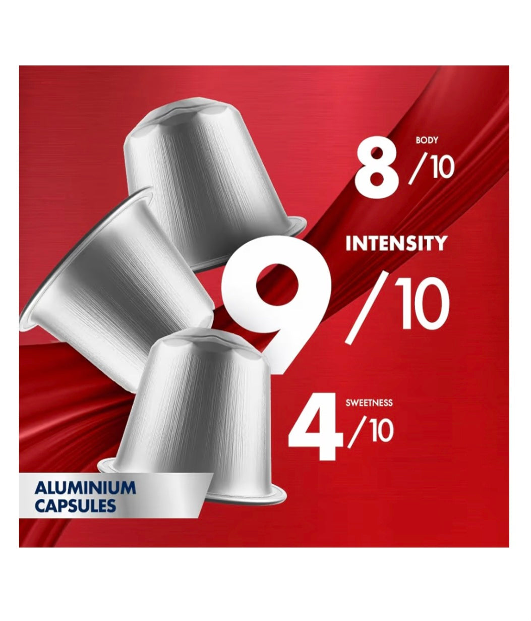 Nuove 100 Capsule in Alluminio COMPATIBILI con macchine Nespresso®* miscela Magica Palermo