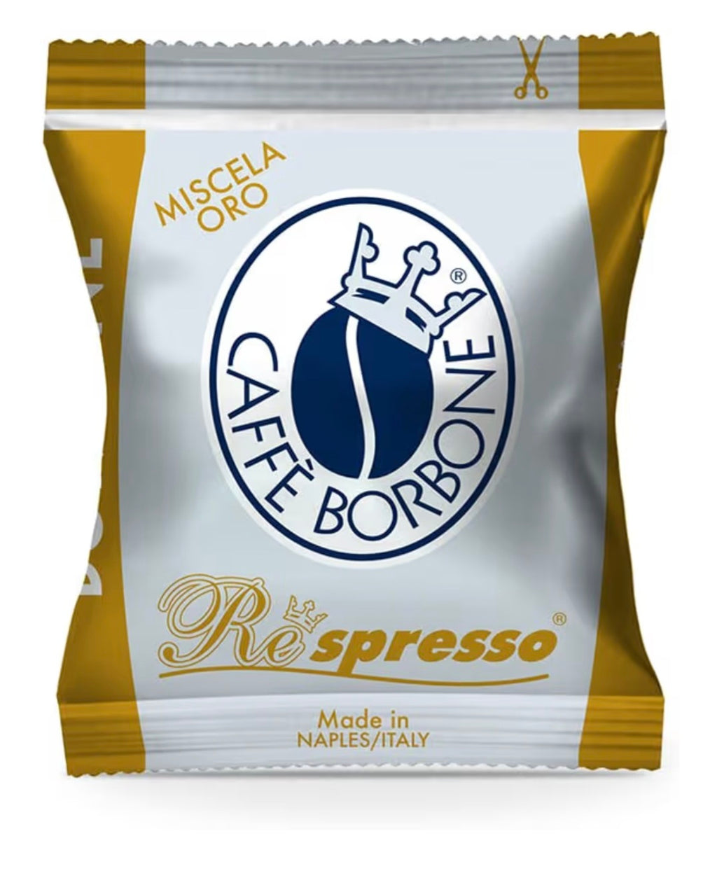 100 Capsule Borbone Compatibili con macchine ad uso domestico Nespresso®* Miscela ORO