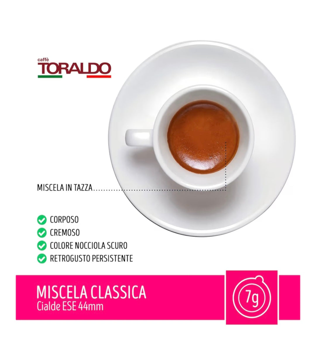 Toraldo classica cialda 150pz