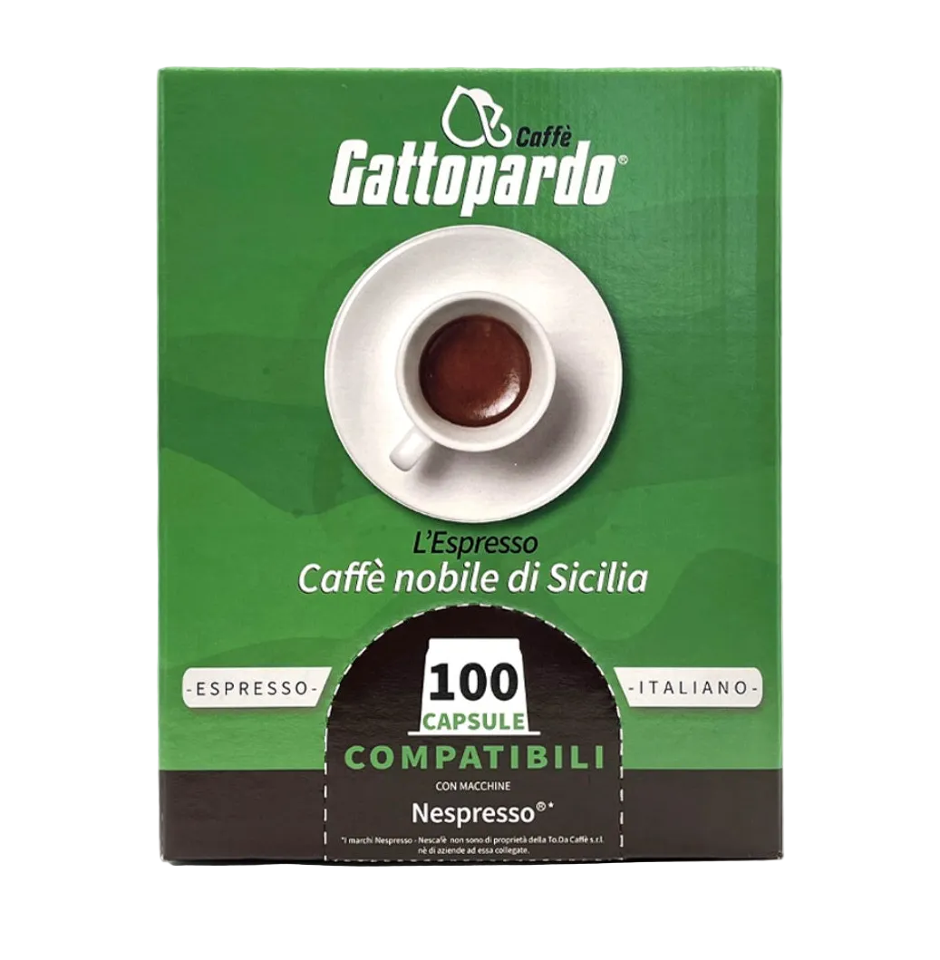 Gattopardo dek nespresso 100pz