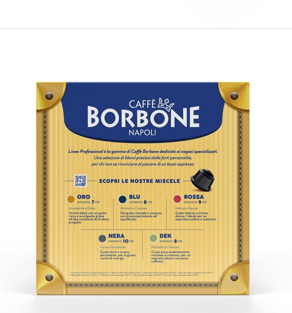 50 Nuove Capsule Borbone Compatibili con Macchine da Caffè Nescafè®* Dolce Gusto®* Miscela Dek