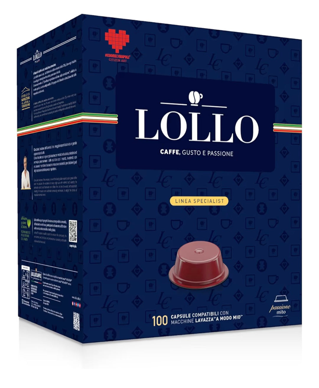 Lollo dek lavazza a modo mio 100pz
