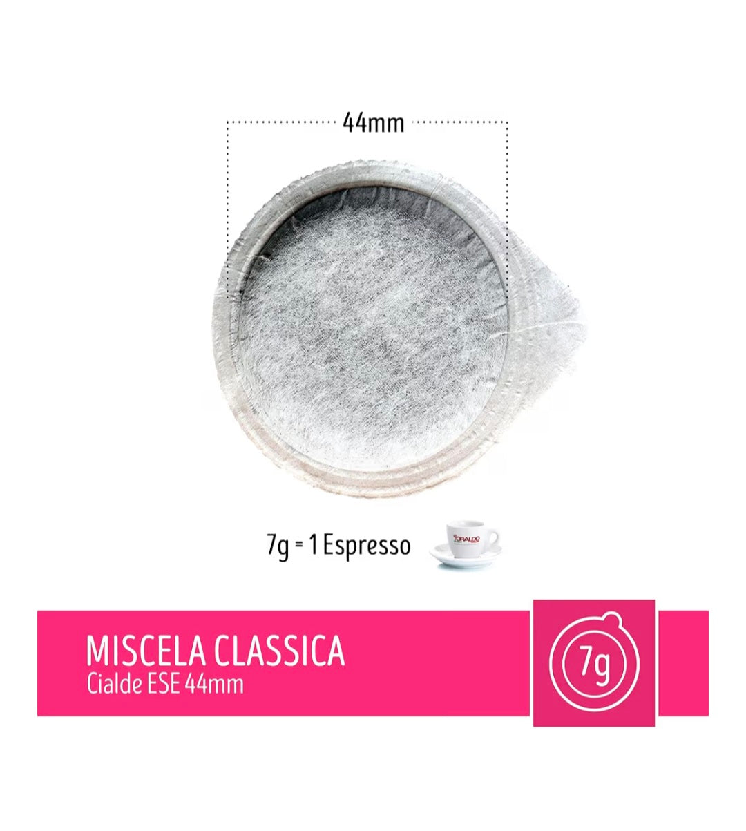 Toraldo classica cialda 150pz
