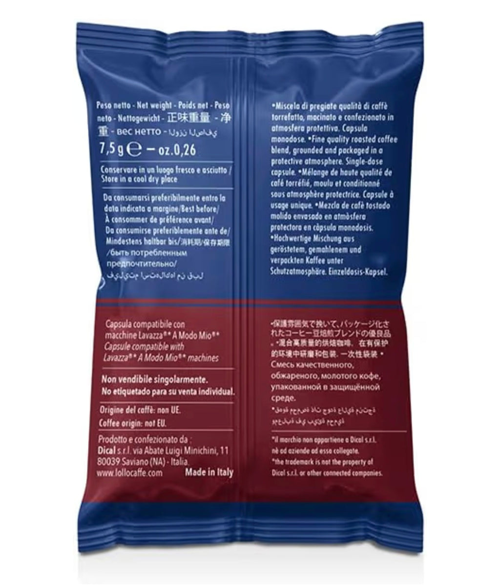 Lollo classico lavazza a modo mio 100pz