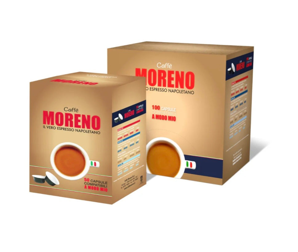 Capsule Compatibili A Modo Mio® Miscela Aroma Espresso Bar - Caffè Moreno