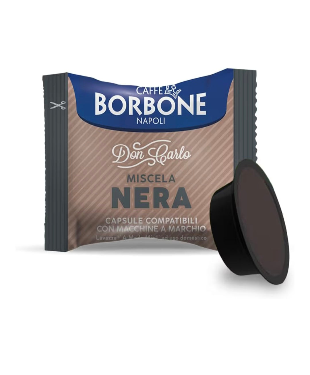 100 Capsule Borbone Compatibili Don Carlo Miscela NERA