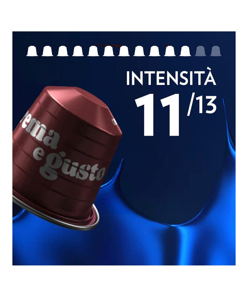 Lavazza crema e gusto in alluminio compatibile con nespresso 80pz