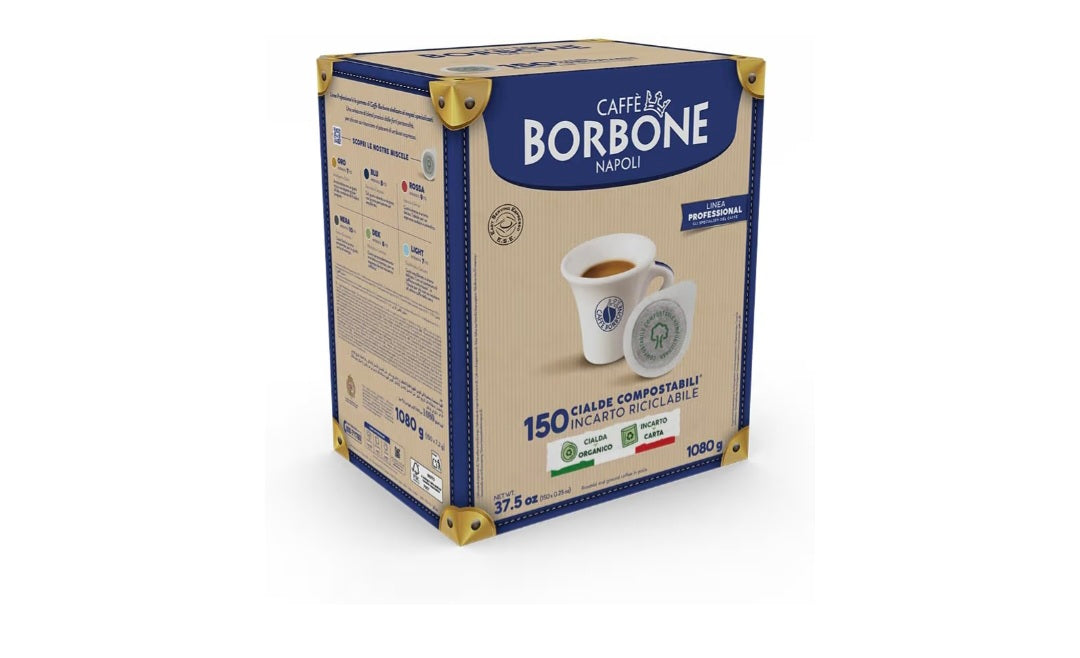 150 Cialde ESE 44 mm Caffè Borbone Miscela BLU