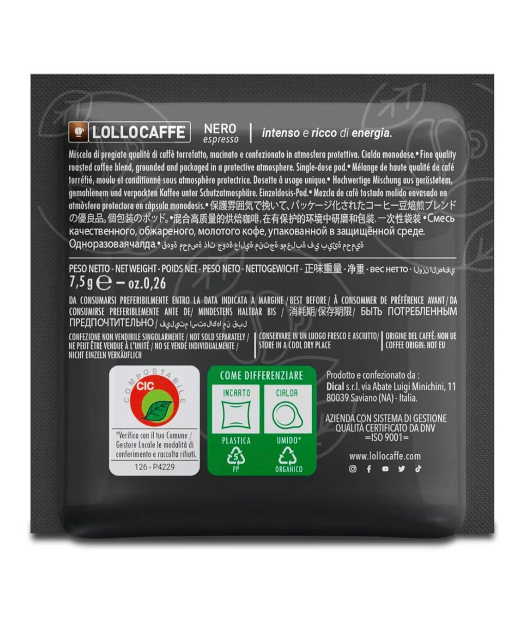 Lollo nero cialda 150pz